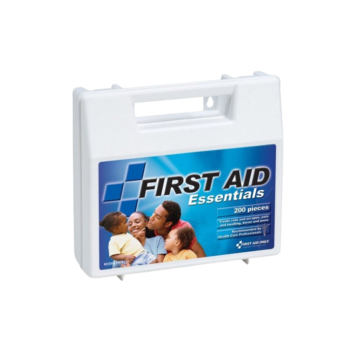 FIRST AID ESSENTIALS (PLASTIC KIT)