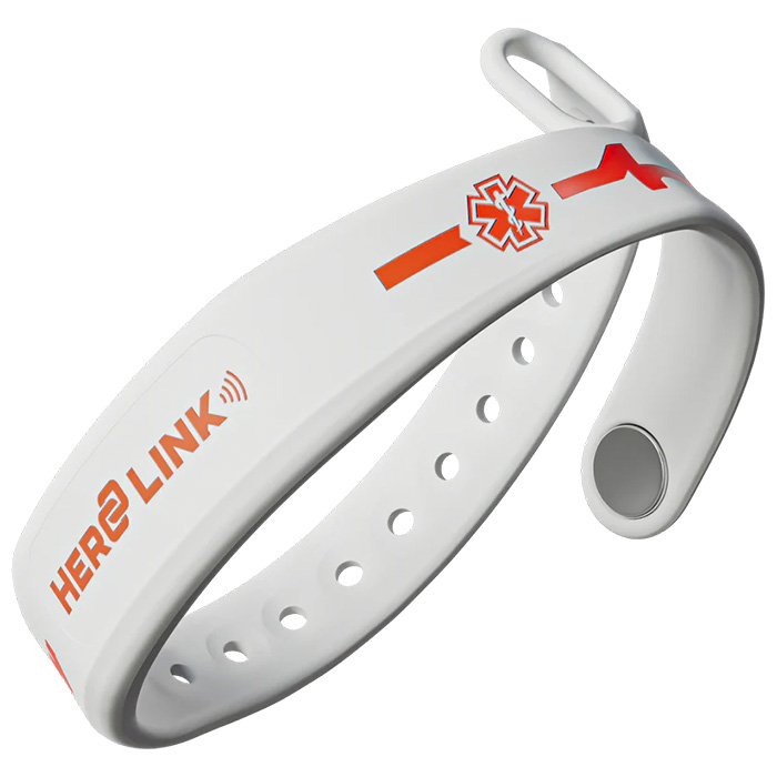 Hero Link® Thin Line Medical ID Wristband - Image 7